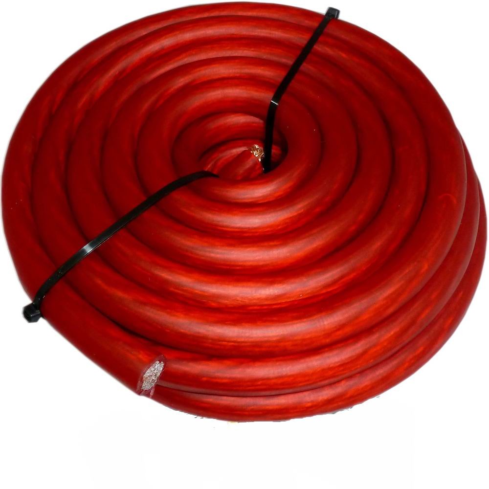 Blue Color Soft PVC OFC/CCA Car Audio Power Cable for Enhanced Performance