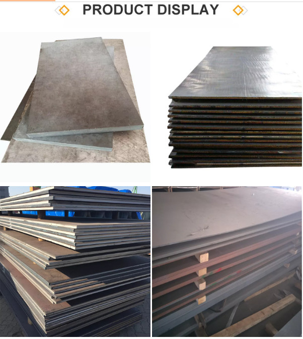 Coated Alloy Steel Plate Wear Resistant Mn13 Nm500 Ar500 AiSi ASTM