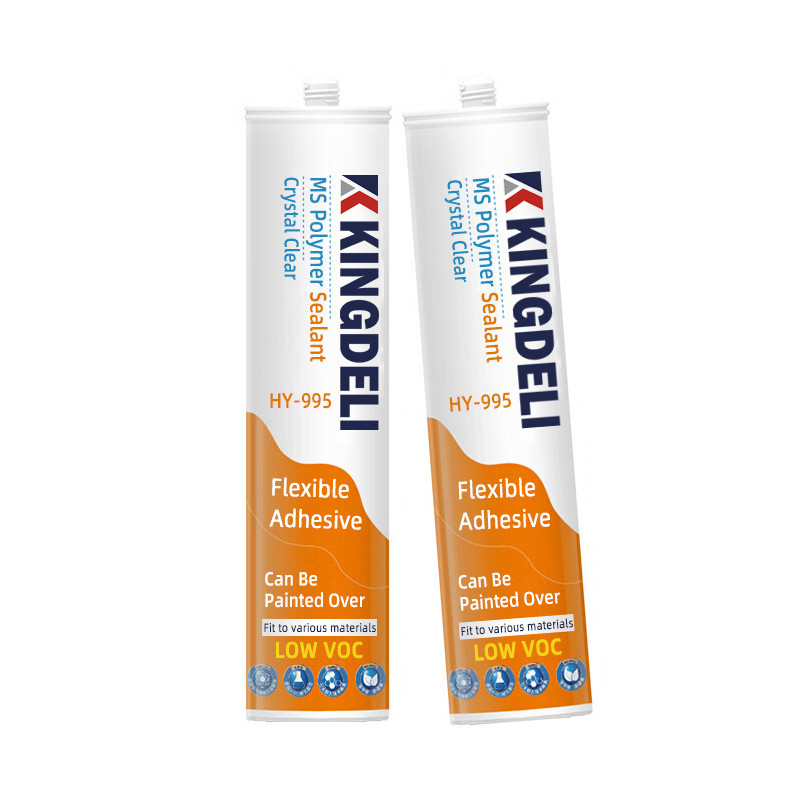  One Component MS Polymer Adhesive , Construction Joint Sealant For Mirror ISO Certified Manufactures