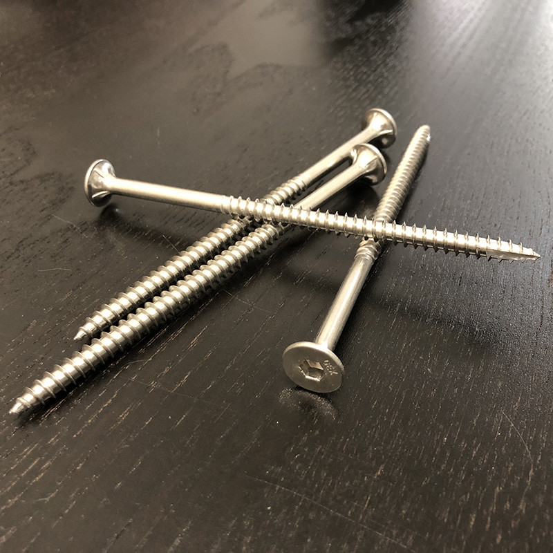 Bulge Batten Screws 14G x 125mm G304 Stainless Steel Screws T17