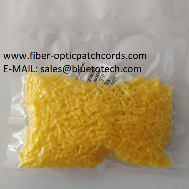 Fiber Optic SC FC ST 2.5mm Dust Caps 2.5mm for Fiber Optic Connectors Pink Red Yellow Green Black Blue White