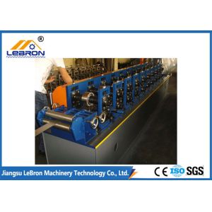 China 2018 new type Full Automatic Shutter Door Guide Roll Forming Machine Long Time Service Time made in china on sale