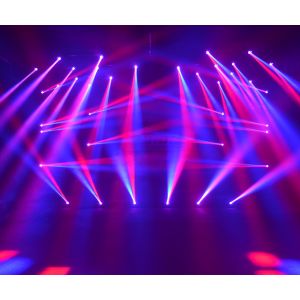 Linear Beam Pixel 80W CREE XLamp Moving Head Beams With USITT DMX-512 Control