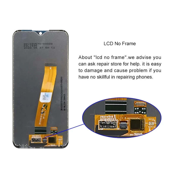 Phone Refurbished Lcd screen For SAM A01 A015 Display Lcd Touch Screen Digitizer