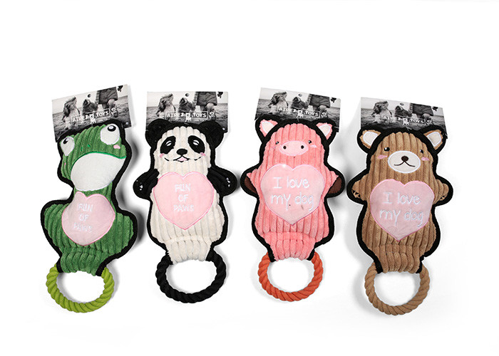 19X11cm Plush Squeaky Durable Dog Toys