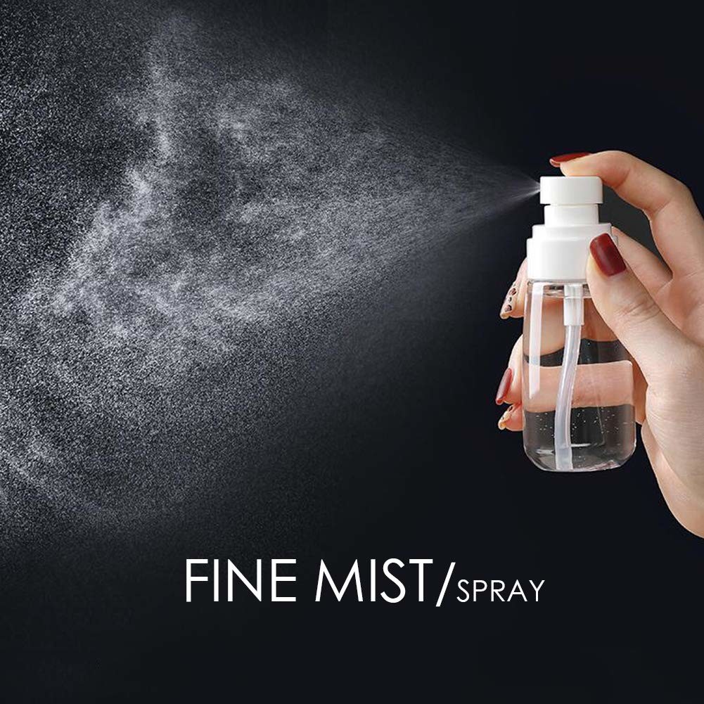 Personal Care Cosmetic PETG Bottle 100 Ml With Fine Mist Sprayer