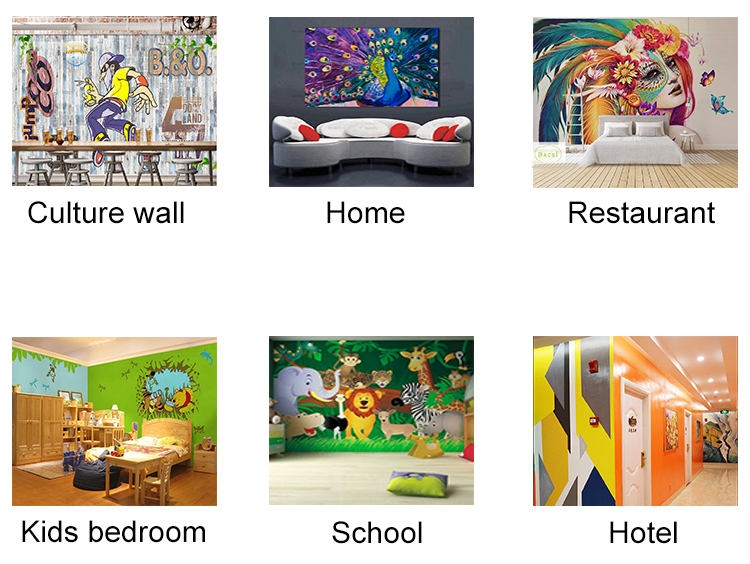 5d Art Painting Wall Printer Uv Wall Printing Machine For Mural wall
