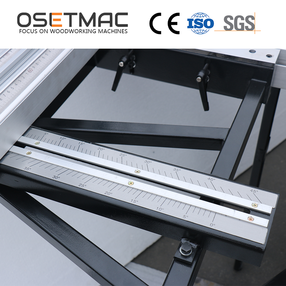 Max.Cutting Height of 50mm at 45° Sliding Table Saw Machinery for Precise Wood Cutting