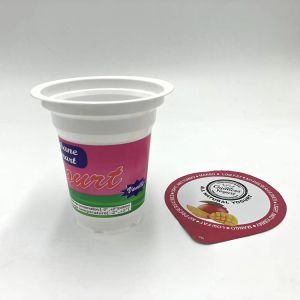 Custom Printing Pp Yogurt Cup Jelly 125ml With Lids Pot