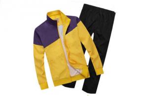 China Jersey Fabric Youth Sports Uniforms , Waterproof Long Sleeve School Sports Apparel on sale