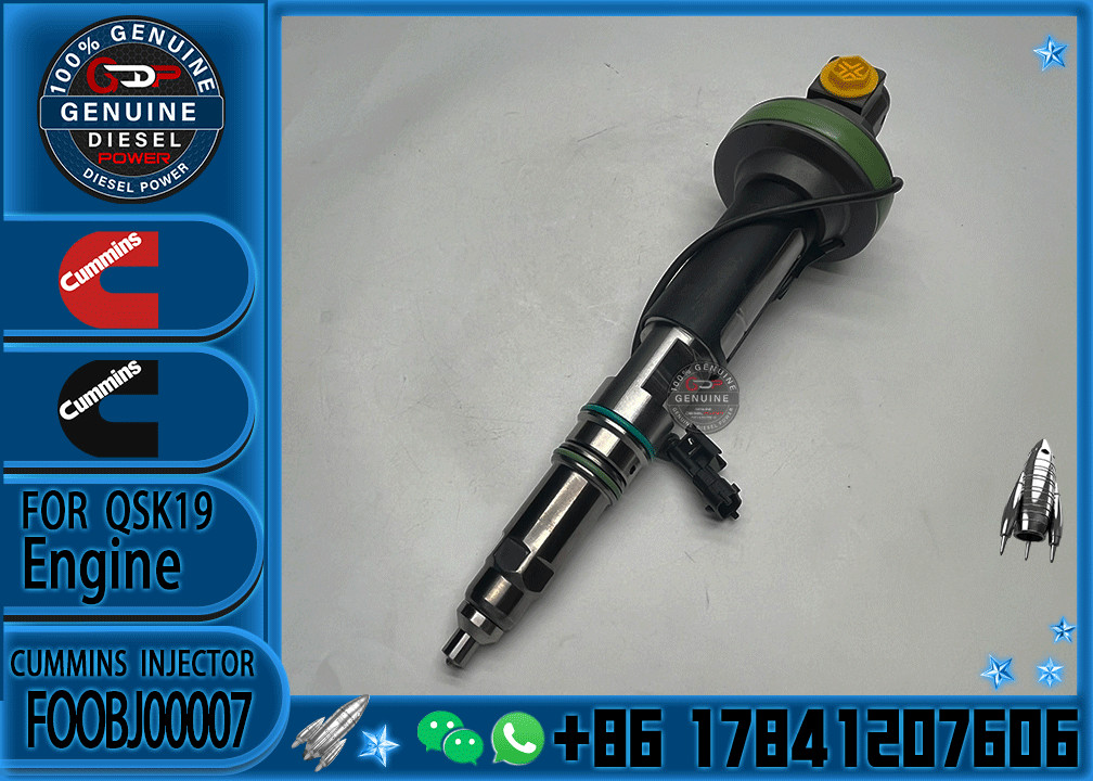 Genuine Fuel Injector Assembly 0986435615 0986435904 0986435901 F00BJ00006 FOOBJ00007 0986435903 For Qsk19 Engine