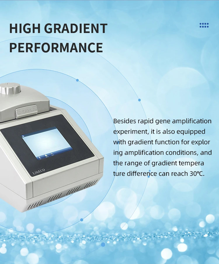 Genes Life Science Equipments LifeECO PCR Machine with Accurate Temperature Control
