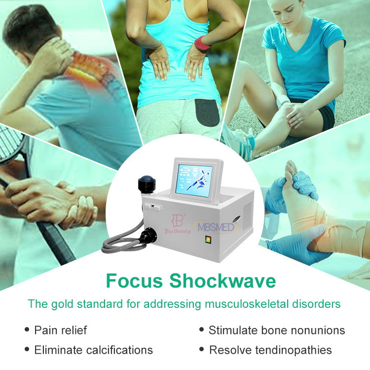 Focused Eswt Fswt Focus Shockwave Softwave Shock Therapy Machine
