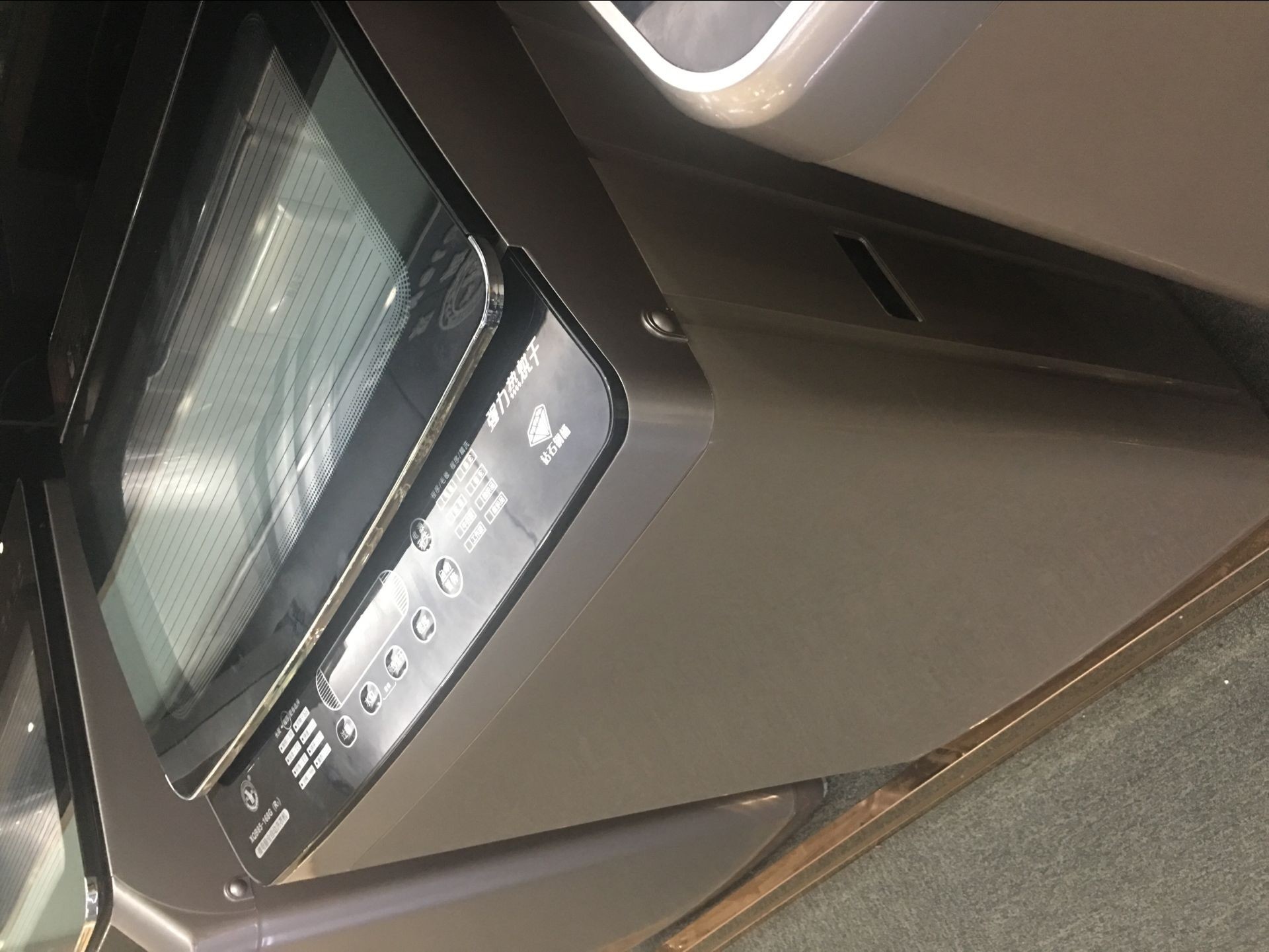 High Capacity Top Loading Fully Automatic Washing Machine With Tempered Glass