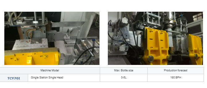 5L Jerrycan Extrusion Blow Molding Machine Double Station