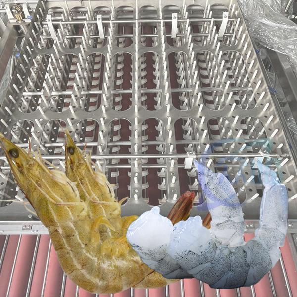 Flexible Prawn Deshelling Machine , Industrial Automatic Shrimp Peeler And