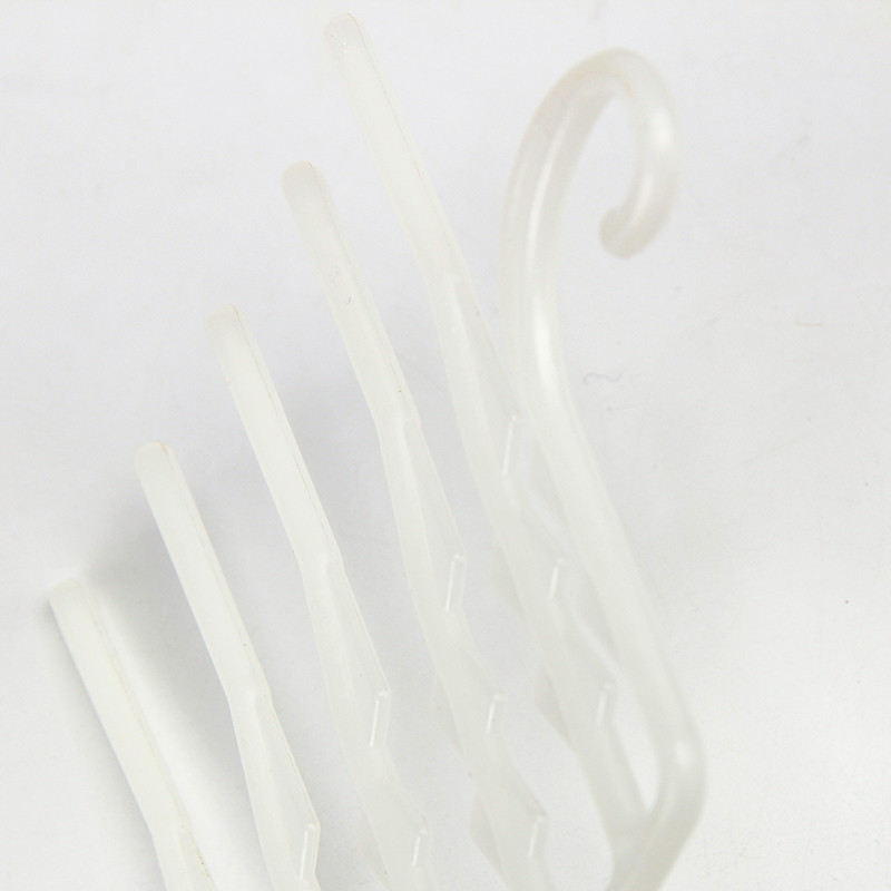 Logo Printed Plastic Suspender Hanger For Socks And Underwear