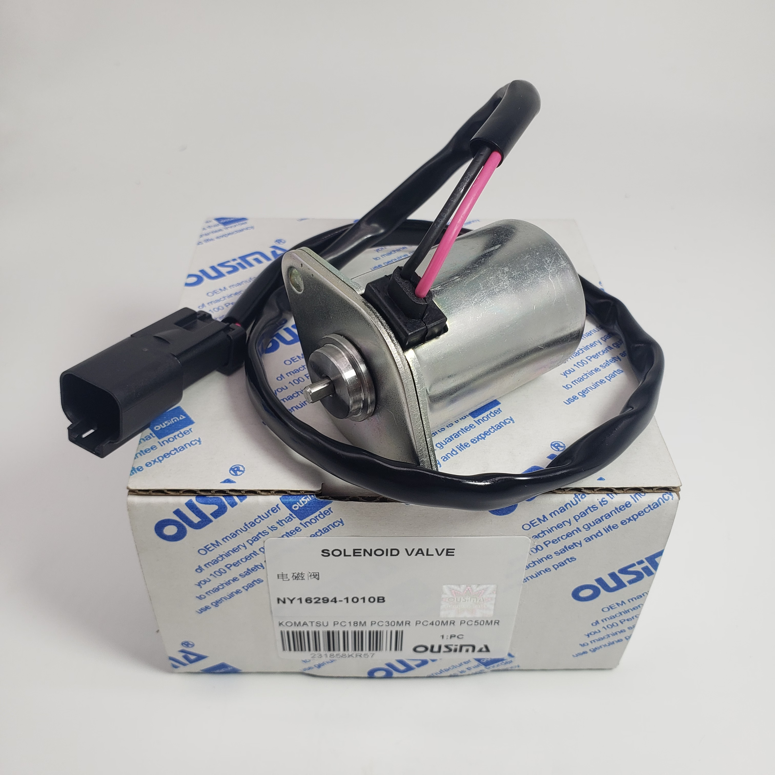 Solenoid Valve NY16294-1010B For KOMATSU PC18MR PC30MR PC35MR PC45MR