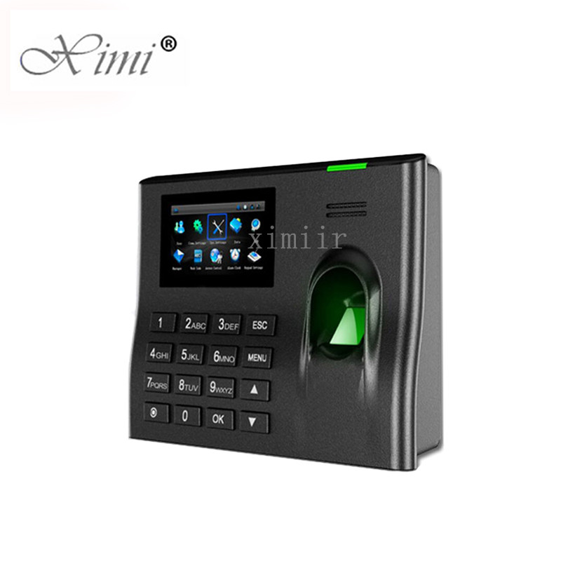 UA100 ZK Biometric Fingerprint Time attendance Linux System TCP/IP Web Based Employee Time Recording Time Clock System