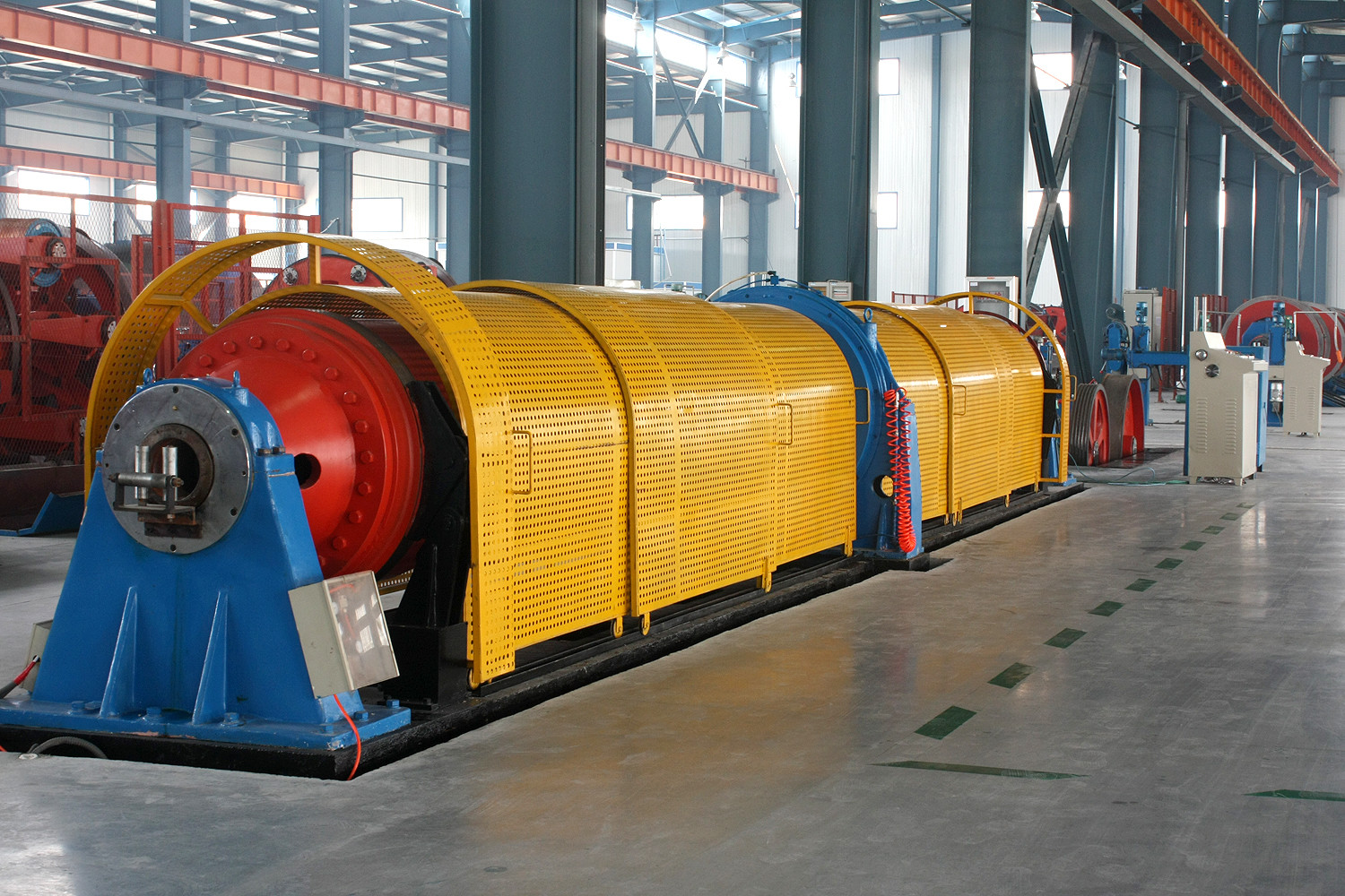 Planetary Tubular Stranding Machine For Wire Rope 1+6