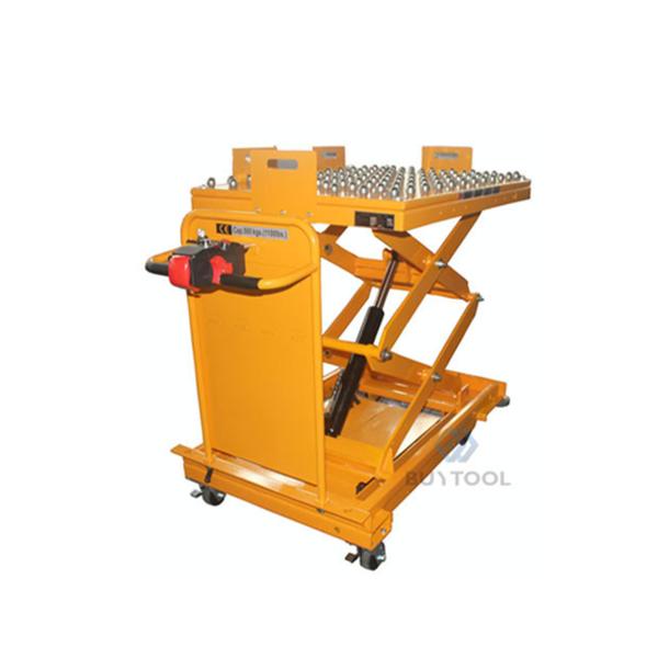 500kg 1102lbs Roller Lift Table Roller Ball Lift Table Mobile Scissor Lift