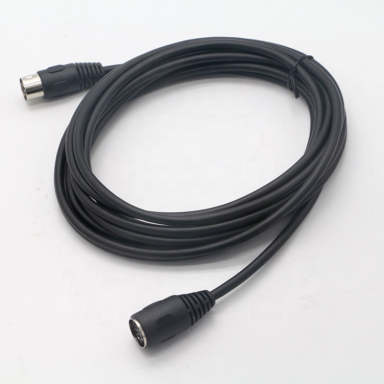 Custom Midi Signal Male To Male Female 7 Pin DIN Controller Audio Stereo Extension Cable