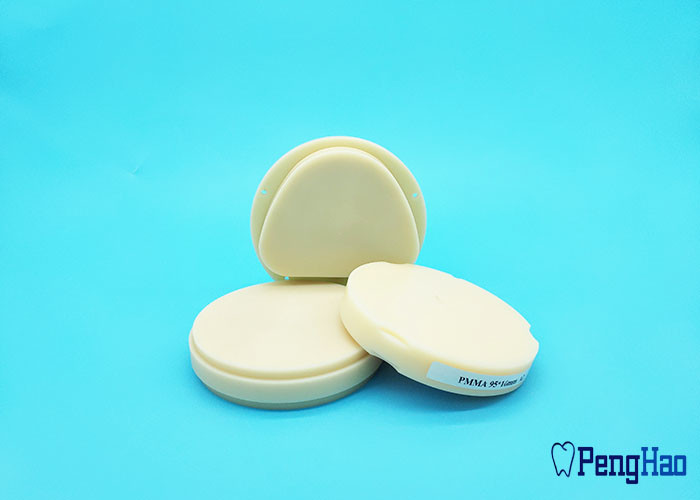 High Strength Dental Lab PMMA Products , Wieland Milling System Dental PMMA Disk
