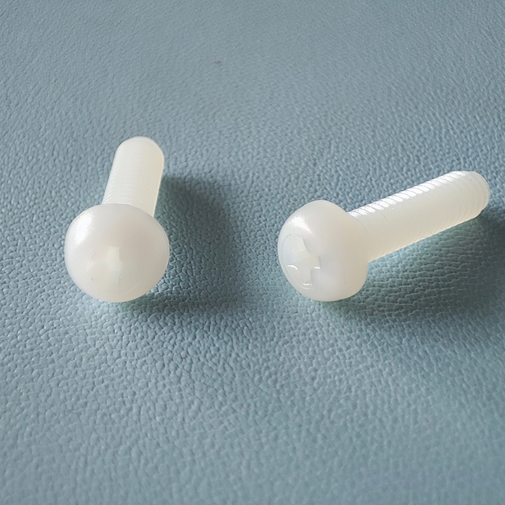 M4X15MM Plastic Hardware Products PEEK PTFE PP PPS PVC Nylon 66