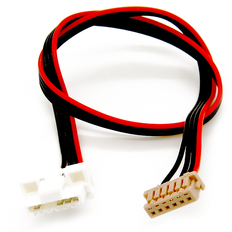 Customized JST Coaxial Cable Assembly for Almera Engine Harness Length Customer Request