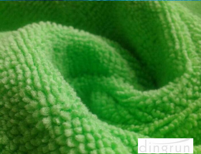 Compact Terry Custom Microfiber Towels , 100 Polyester Kitchen Dish Towel Quick Drying