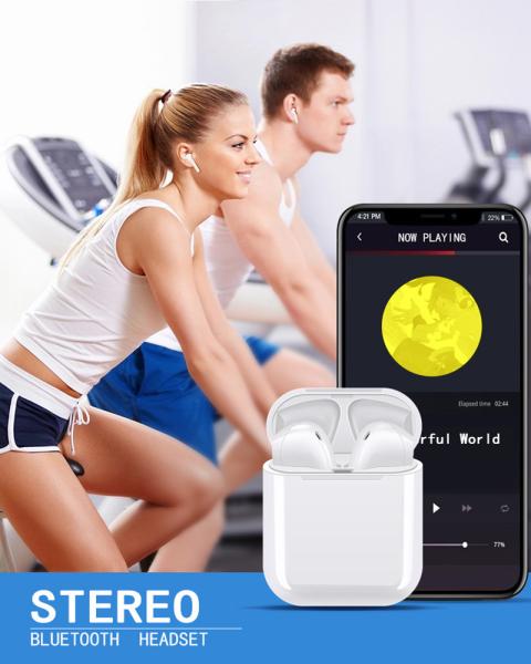 Air Magnetic Charging True Wireless Stereo Earphones Bluetooths 5.0 In Ear