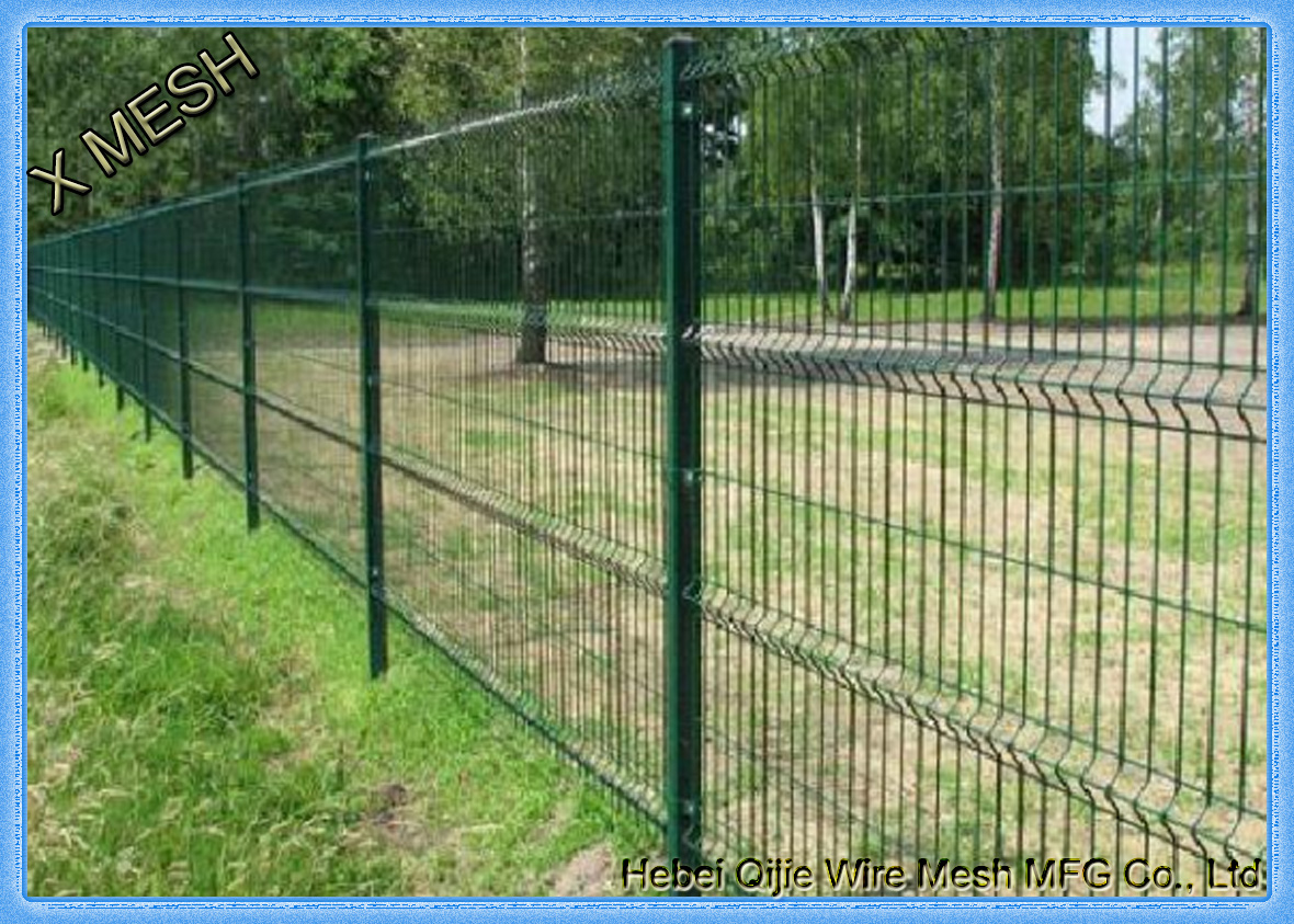 Perimeter Coated Welded Wire Fence Steel-P0006