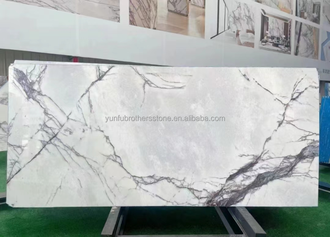 Natural Stone for Countertop Stair Modern Fragrant Snow Plum Home Stone Form Big Slab