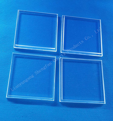 XRD- Fused Quartz Sample Sink Plate Customized Corrosion High Temperature Resisitant
