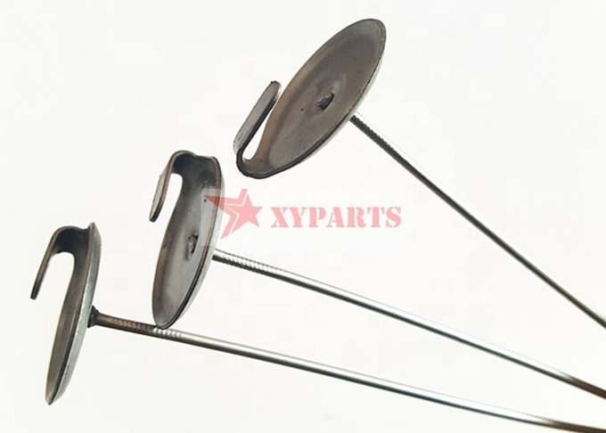 4 ½" X 14 Gauge Stainless Steel Lacing Anchors For Removable Insulation Pads
