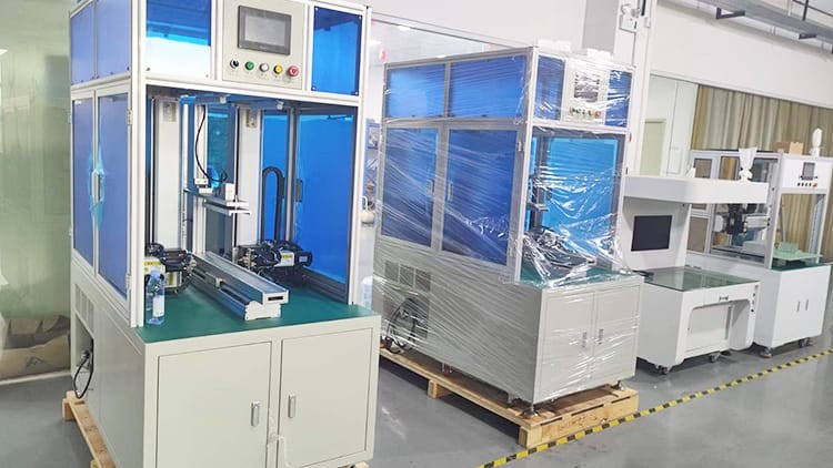 Automatic Double Sided Spot Welding Machine For 18650 Power Lithium Battery