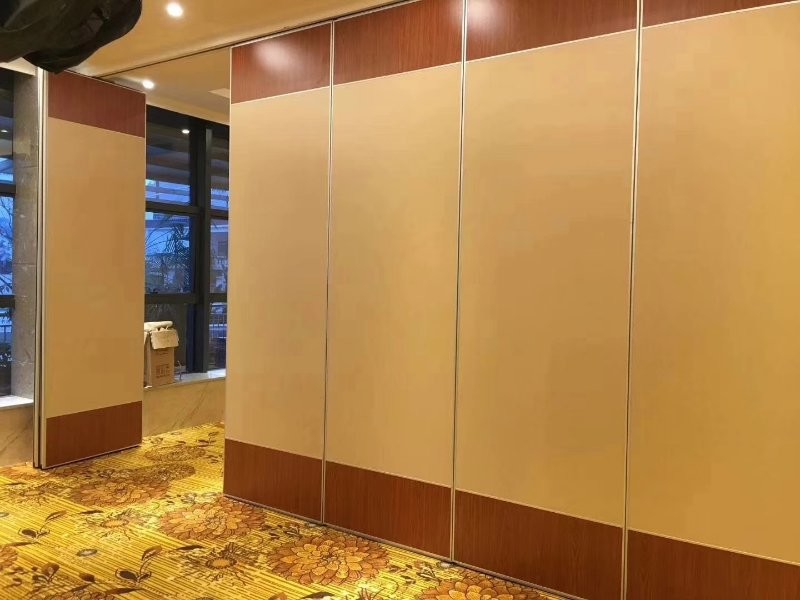 Sound Proof Operable Folding Partition Walls for Ballroom / Hotel 85 mm Thickness