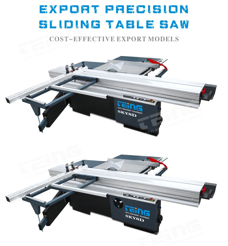 Horizontal Style Woodworking Sliding Table Saw 3200 SKY8D for MAX. Cutting Width 1250MM