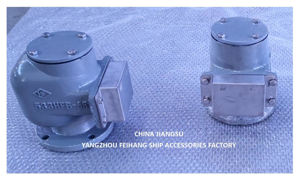 WATER TANK AIR PIPE HEAD NO.533HFB-50A AIR PIPE HEAD WITH SUS 316L FLOATING DISC