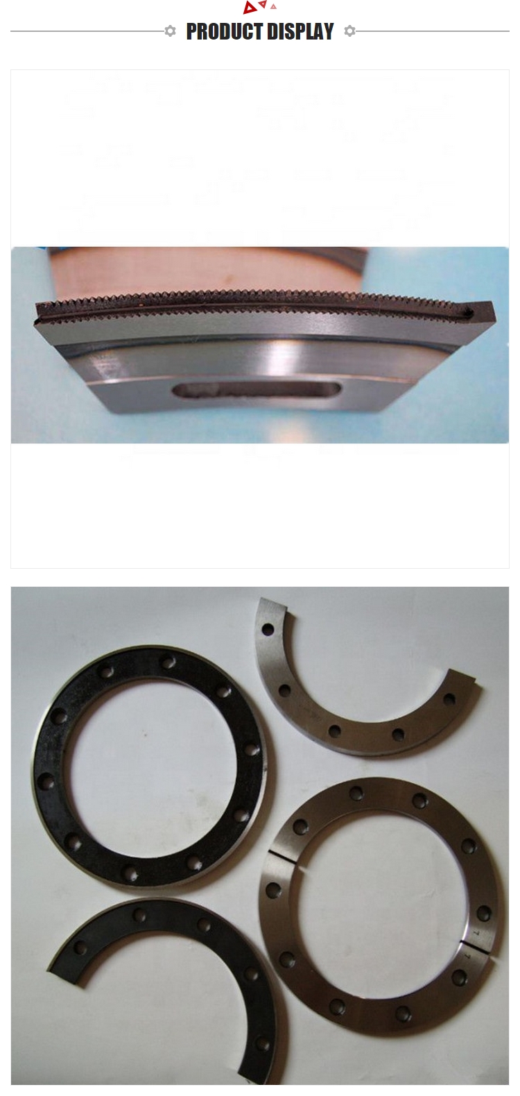 SKH51 AISI M2 Cr12MoV Corrugated Female Slotter Knives