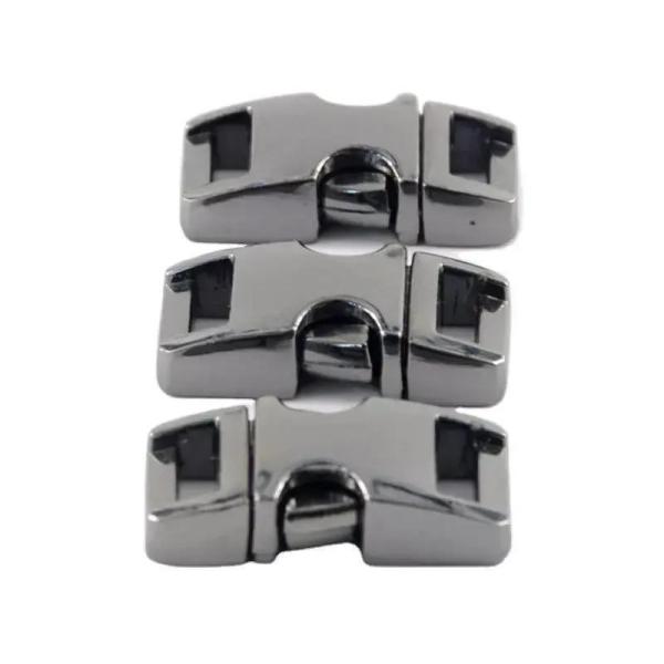 Customized Request 10mm Zinc Alloy Paracord Bracelet Buckle with 0.018kg Gross