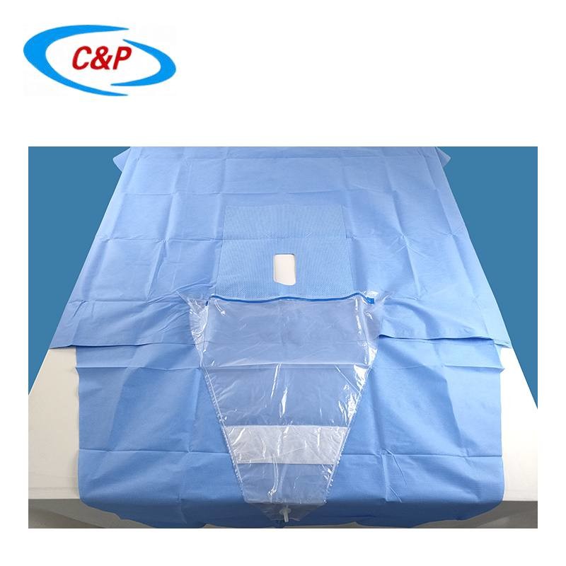 Customized Sterile Surgical Lithotomy Drape with Fluid Collection Pouch