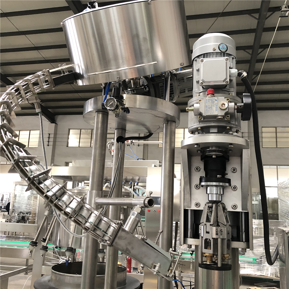 Factory price automatic screw capping machine automatic capper capping machine for glass bottles for liquid