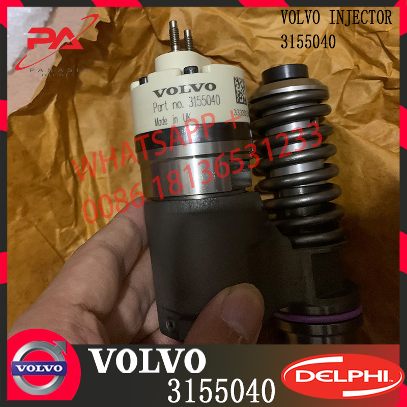 3155040 8113409 BEBE4B12001 BEBE4B12004 EUI Electric Unit FH12 FM12 Euro 2 Engine Diesel Fuel Injector For V-O-L-V