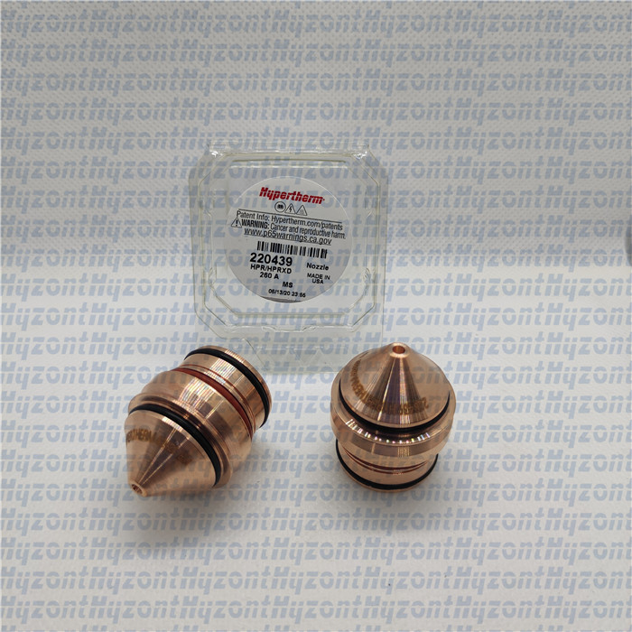 HPRXD Consumables MS 260A Hypertherm 220439 Mild Steel Nozzle