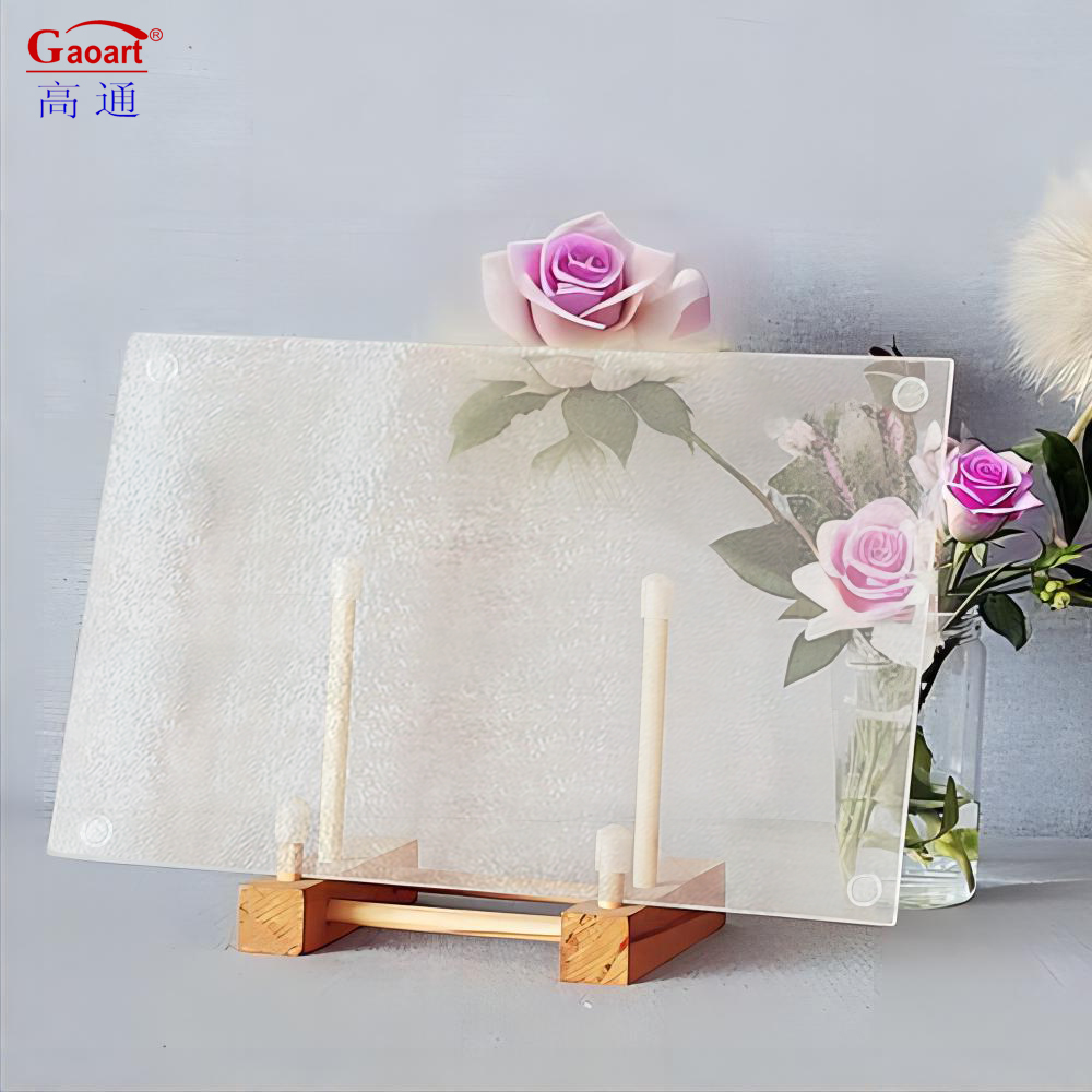 Listing Golden Rectangle Tempered Glass Customer Size Cutting Board for Kitchen 500 Pcs