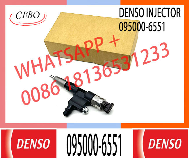 diesel fuel injection common rail injector 095000-6551 095000-6551
