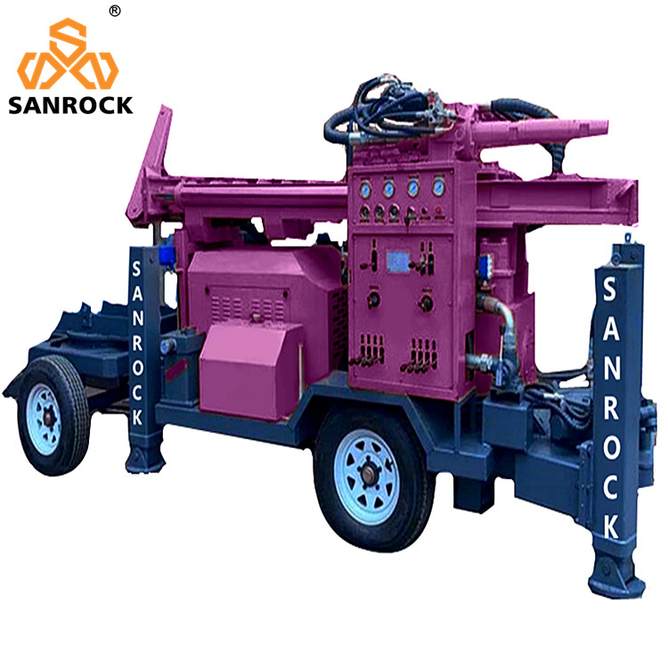 200m Deep Well Drilling Machine Full Hydraulic Water Well Drilling Rig