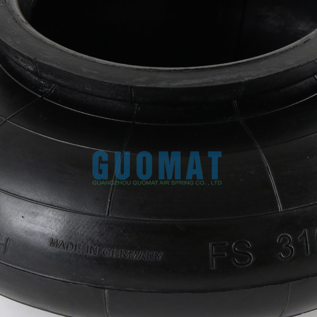 Fs310-12 Single Convoluted Continental Bellows 12cm Max Stroke Air Spring