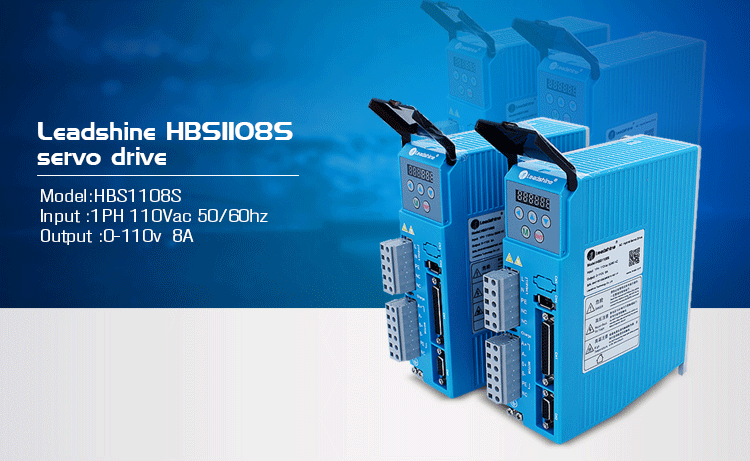 Customizable and Versatile HBS1108S Leadshine Stepper Drive for CNC Cutting Machine